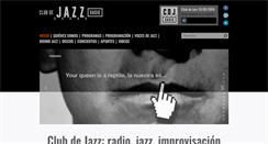 Desktop Screenshot of elclubdejazz.com